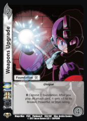 Weapons Upgrade (PLATINUM)